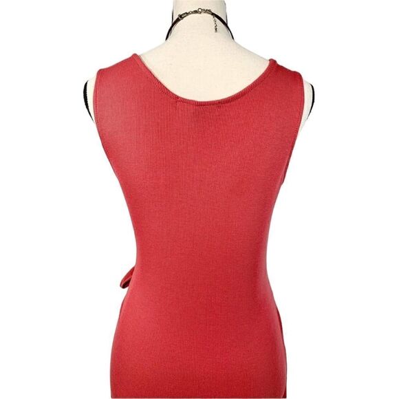 Derek Heart Side Tie Maxi Dress - Picture 7 of 9